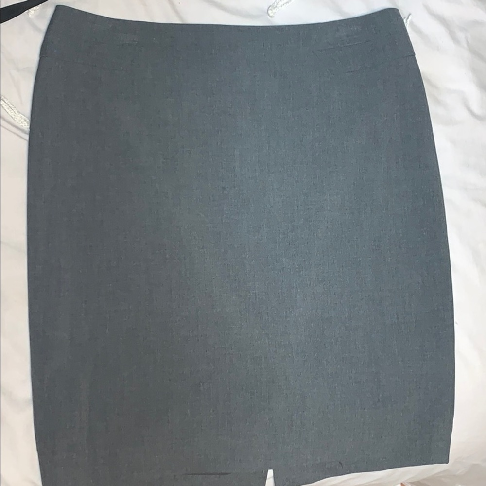 Charcoal Pencil Skirt